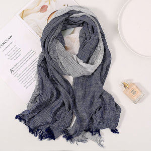 Women Peach wool Scarf Summer Thin Long Soft Wrap Ladies Elegant Floral Shawl Breathable Chiffon Scarves