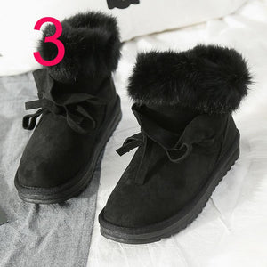 Winter Super Winter Leather Comfortable Snow shoes Women Fashion Shoes