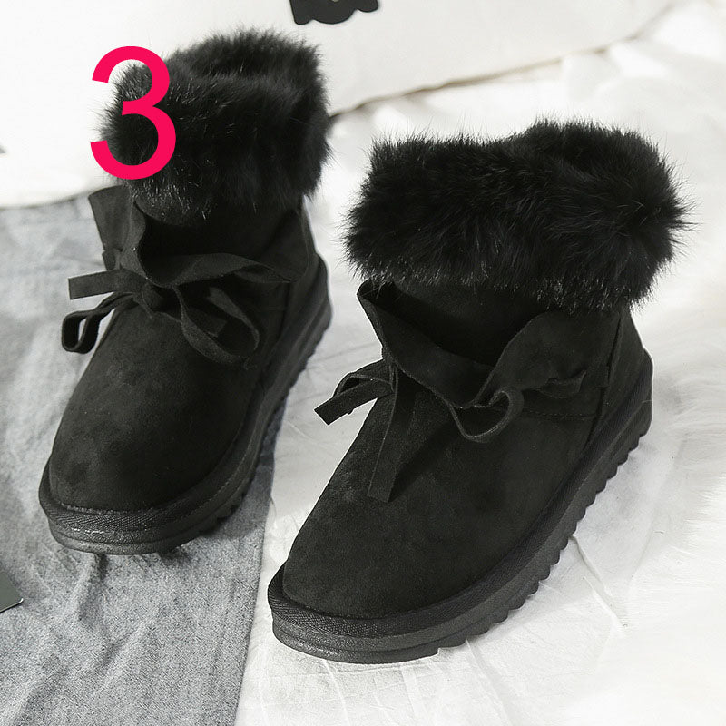 Winter Super Winter Leather Comfortable Snow shoes Women Fashion Shoes