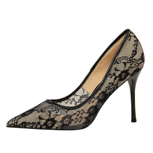 Fashion New Summer Shoes Lace Simple Sexy Fashion high heeled shoes Sexy Women