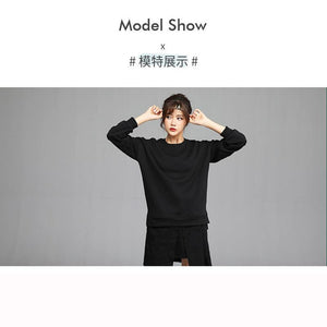 Autumn Winter V neck Pullovers Sweaters Primer shirt long sleeve Short Korean Sweatshirt