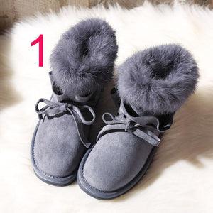 Winter Super Winter Leather Comfortable Snow shoes Women Fashion Shoes