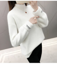 Load image into Gallery viewer, New-coming Autumn Winter O neck Pullovers Sweaters Primer shirt long sleeve Short Korean Slim-fit tight sweater