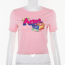Load image into Gallery viewer, Fashion Girl Summer Good New Women T Shirt Cotton Tshirts for Women