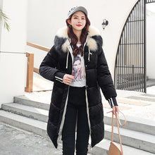 Load image into Gallery viewer, New Parkas Female Winter Coat Thickening Cotton Winter Jacket Fashion Womens Outwear Parkas for Women Winter