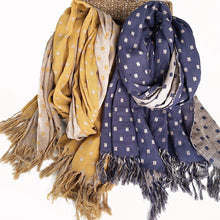 Load image into Gallery viewer, Women Peach wool Scarf Summer Thin Long Soft Wrap Ladies Elegant Floral Shawl Breathable Chiffon Scarves
