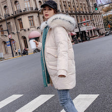 Load image into Gallery viewer, New Parkas Female Winter Coat Thickening Cotton Winter Jacket Fashion Womens Outwear Parkas for Women Winter