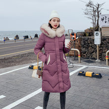Load image into Gallery viewer, New Parkas Female Winter Coat Thickening Cotton Winter Jacket Fashion Womens Outwear Parkas for Women Winter
