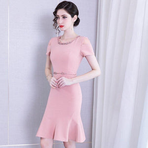 Bonjean Summer Women Lace Long Vintage Party Dresses Sexy Women Dress