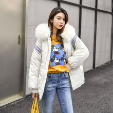 Load image into Gallery viewer, New Parkas Female Winter Coat Thickening Cotton Winter Jacket Fashion Womens Outwear Parkas for Women Winter