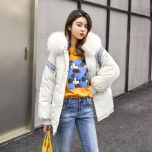 Load image into Gallery viewer, New Parkas Female Winter Coat Thickening Cotton Winter Jacket Fashion Womens Outwear Parkas for Women Winter