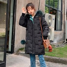 Load image into Gallery viewer, New Parkas Female Winter Coat Thickening Cotton Winter Jacket Fashion Womens Outwear Parkas