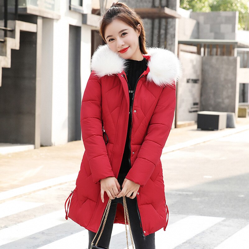 New Parkas Female Winter Coat Thickening Cotton Winter Jacket Fashion Womens Outwear Parkas for Women Winter
