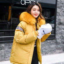 Load image into Gallery viewer, New Parkas Female Winter Coat Thickening Cotton Winter Jacket Fashion Womens Outwear Parkas for Women Winter