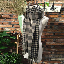 Load image into Gallery viewer, Women Peach wool Scarf Summer Thin Long Soft Wrap Ladies Elegant Floral Shawl Breathable Chiffon Scarves