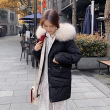 Load image into Gallery viewer, New Parkas Female Winter Coat Thickening Cotton Winter Jacket Fashion Womens Outwear Parkas for Women Winter