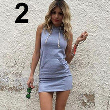 Load image into Gallery viewer, Bonjean Women Casual Polka Long Party Dresses Sexy O Neck Dress