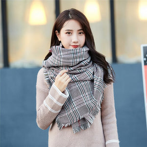 Women Peach wool Scarf Summer Thin Long Soft Wrap Ladies Elegant Floral Shawl Breathable Chiffon Scarves