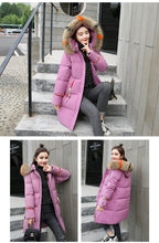 Load image into Gallery viewer, New Parkas Female Winter Coat Thickening Cotton Winter Jacket Fashion Womens Outwear Parkas for Women Winter
