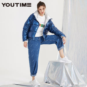 New Parkas Female Winter Coat Thickening Cotton Winter Jacket Fashion Womens Outwear Parkas for Women Winter