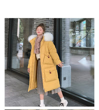 Load image into Gallery viewer, New Parkas Female Winter Coat Thickening Cotton Winter Jacket Fashion Womens Outwear Parkas for Women Winter