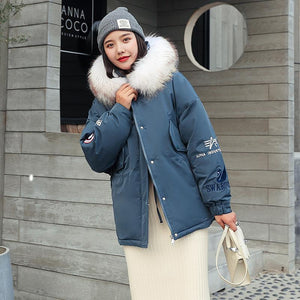 New Parkas Female Winter Coat Thickening Cotton Winter Jacket Fashion Womens Outwear Parkas for Women Winter