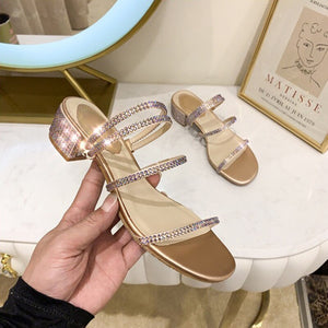 Summer Super Simple Comfortable Sandals Heightened Wedges Sandal