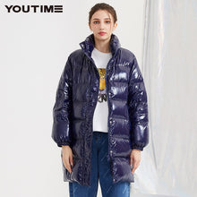 Load image into Gallery viewer, New Parkas Female Winter Coat Thickening Cotton Winter Jacket Fashion Womens Outwear Parkas for Women Winter