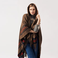 Load image into Gallery viewer, Women Winter Thin Long Soft Wrap Ladies Elegant Floral Cotton Breathable Wool Scarves