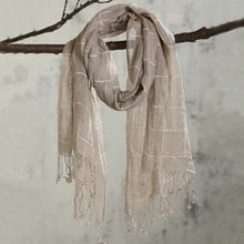Load image into Gallery viewer, Women Peach wool Scarf Summer Thin Long Soft Wrap Ladies Elegant Floral Shawl Breathable Chiffon Scarves