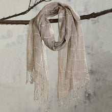 Load image into Gallery viewer, Women Peach wool Scarf Summer Thin Long Soft Wrap Ladies Elegant Floral Shawl Breathable Chiffon Scarves