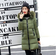 Load image into Gallery viewer, New Parkas Female Winter Coat Thickening Cotton Winter Jacket Fashion Womens Outwear Parkas for Women Winter