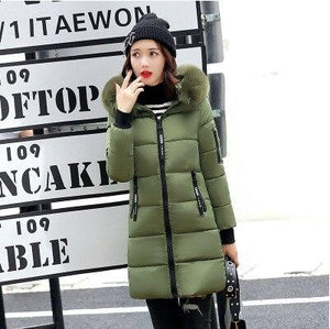 New Parkas Female Winter Coat Thickening Cotton Winter Jacket Fashion Womens Outwear Parkas for Women Winter