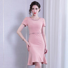 Load image into Gallery viewer, Bonjean Summer Women Lace Long Vintage Party Dresses Sexy Women Dress