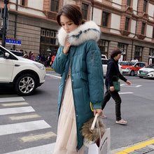 Load image into Gallery viewer, New Parkas Female Winter Coat Thickening Cotton Winter Jacket Fashion Womens Outwear Parkas for Women Winter