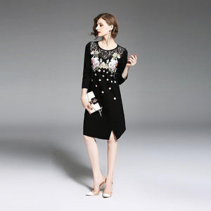 Women Vintage Women New Long Dress Sexy Night Party Girl Dress