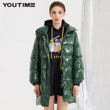 Load image into Gallery viewer, New Parkas Female Winter Coat Thickening Cotton Winter Jacket Fashion Womens Outwear Parkas for Women Winter