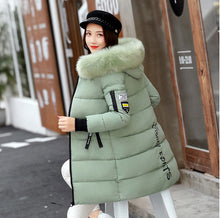 Load image into Gallery viewer, New Parkas Female Winter Coat Thickening Cotton Winter Jacket Fashion Womens Outwear Parkas for Women Winter