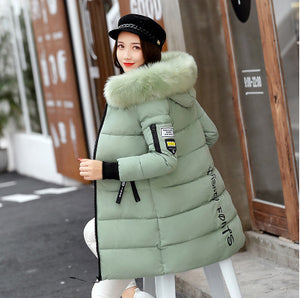 New Parkas Female Winter Coat Thickening Cotton Winter Jacket Fashion Womens Outwear Parkas for Women Winter