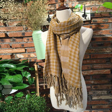 Load image into Gallery viewer, Women Peach wool Scarf Summer Thin Long Soft Wrap Ladies Elegant Floral Shawl Breathable Chiffon Scarves