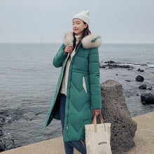 Load image into Gallery viewer, New Parkas Female Winter Coat Thickening Cotton Winter Jacket Fashion Womens Outwear Parkas for Women Winter