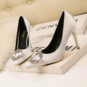 Fashion Summer Super Luxury Fashion high heeled shoes Women Shoes