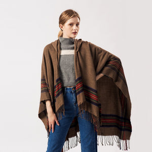 Women Winter Thin Long Soft Wrap Ladies Elegant Floral Cotton Breathable Wool Scarves
