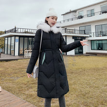 Load image into Gallery viewer, New Parkas Female Winter Coat Thickening Cotton Winter Jacket Fashion Womens Outwear Parkas for Women Winter