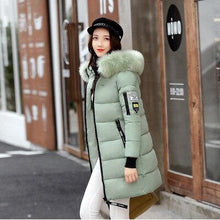 Load image into Gallery viewer, New Parkas Female Winter Coat Thickening Cotton Winter Jacket Fashion Womens Outwear Parkas for Women Winter