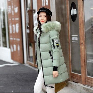 New Parkas Female Winter Coat Thickening Cotton Winter Jacket Fashion Womens Outwear Parkas for Women Winter