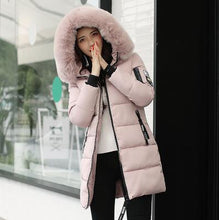 Load image into Gallery viewer, New Parkas Female Winter Coat Thickening Cotton Winter Jacket Fashion Womens Outwear Parkas for Women Winter