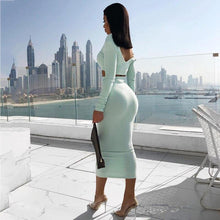 Load image into Gallery viewer, Bonjean Summer Women Lace Long Party Dresses Sexy Women Dress