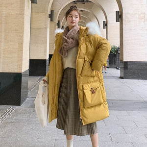 New Parkas Female Winter Coat Thickening Cotton Winter Jacket Fashion Womens Outwear Parkas for Women Winter