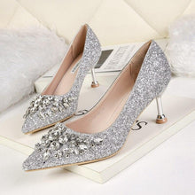 Load image into Gallery viewer, Summer Super Simple Sexy Fashion high heeled shoes Women Shoes